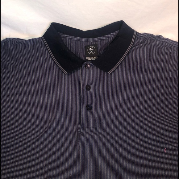 Men’s Nike Golf Striped SS Polo Shirt Size XXL - Picture 2 of 6